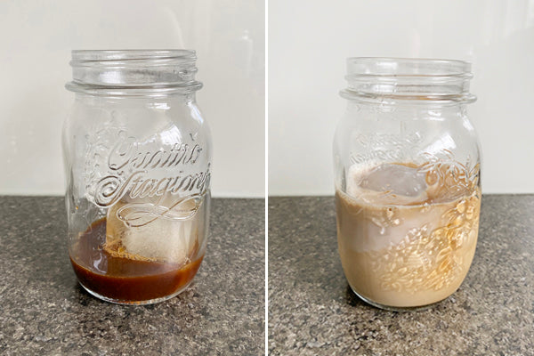Dalgona coffee recipe: Use coffee pod / capsule machine to brew espresso for iced latte first