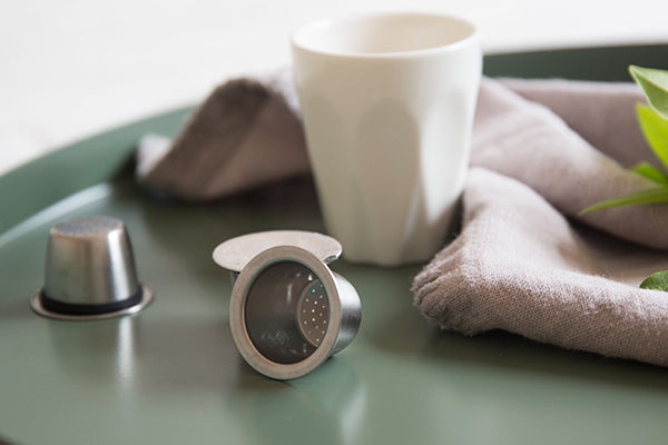 Switch to Crema Joe reusable coffee pods at work to reduce office waste