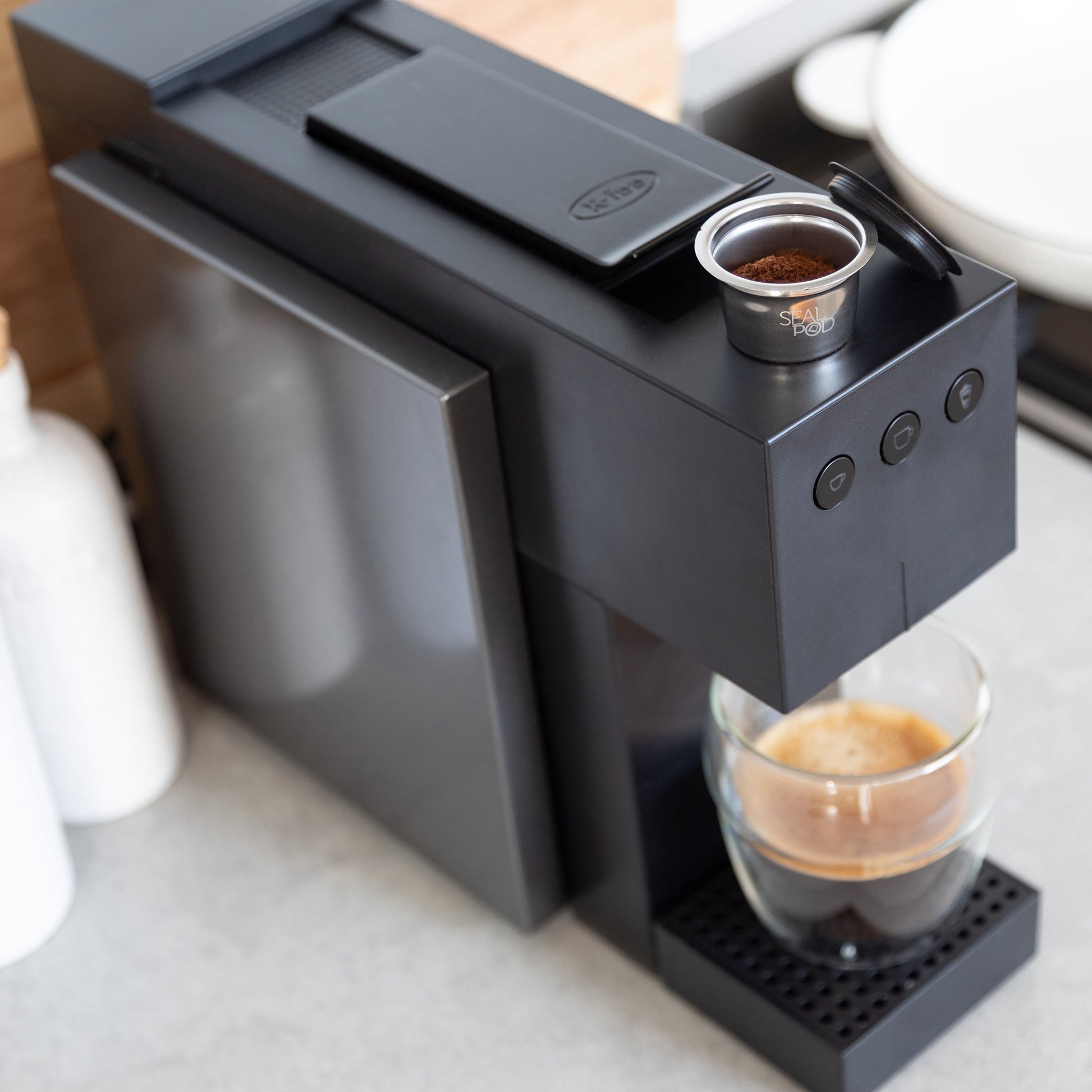 Aldi K-Fee Expressi compatible eco-friendly refillable/reusable DIY coffee pods & capsules